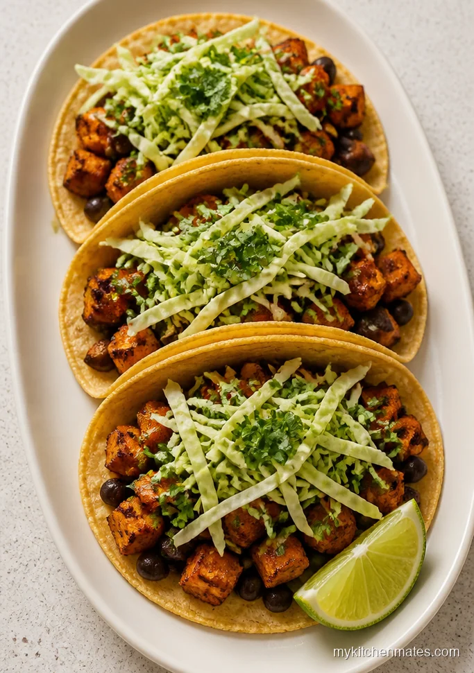 Sweet Potato Black Bean Tacos