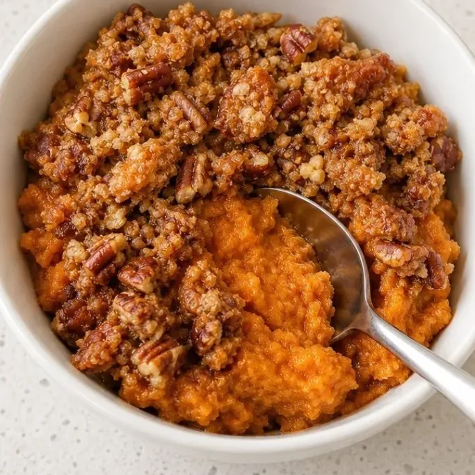 Sweet Potato Casserole With Pecans Sweet Potato Casserole With Pecans