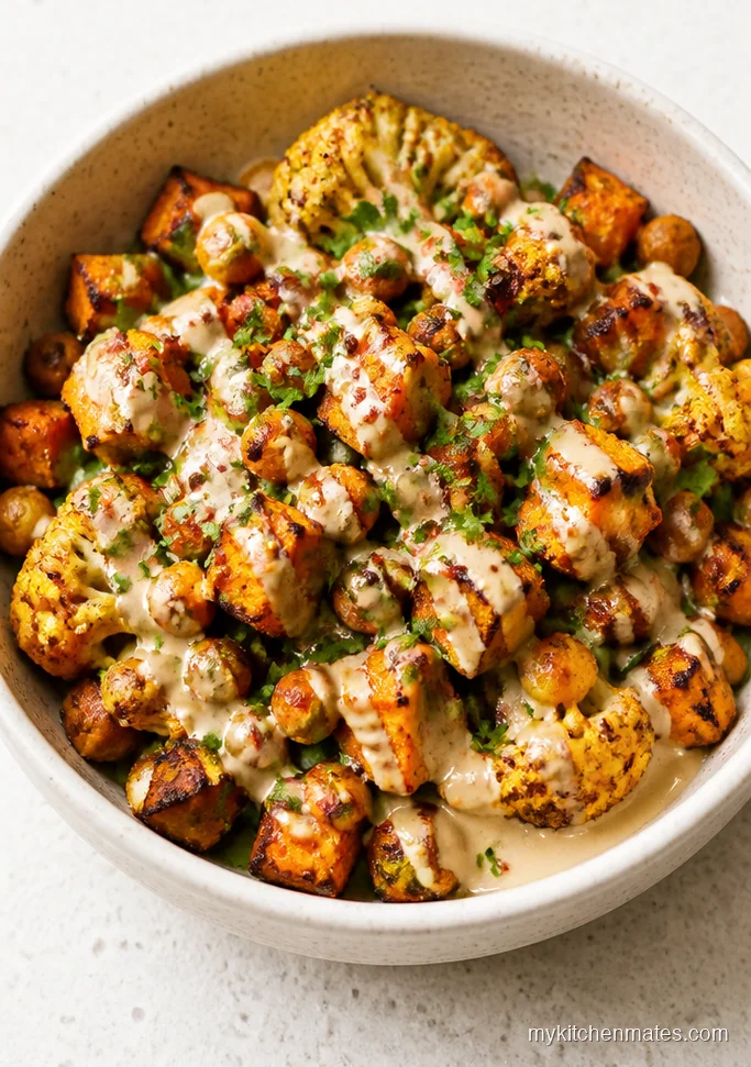 Sweet Potato Cauliflower Bowl