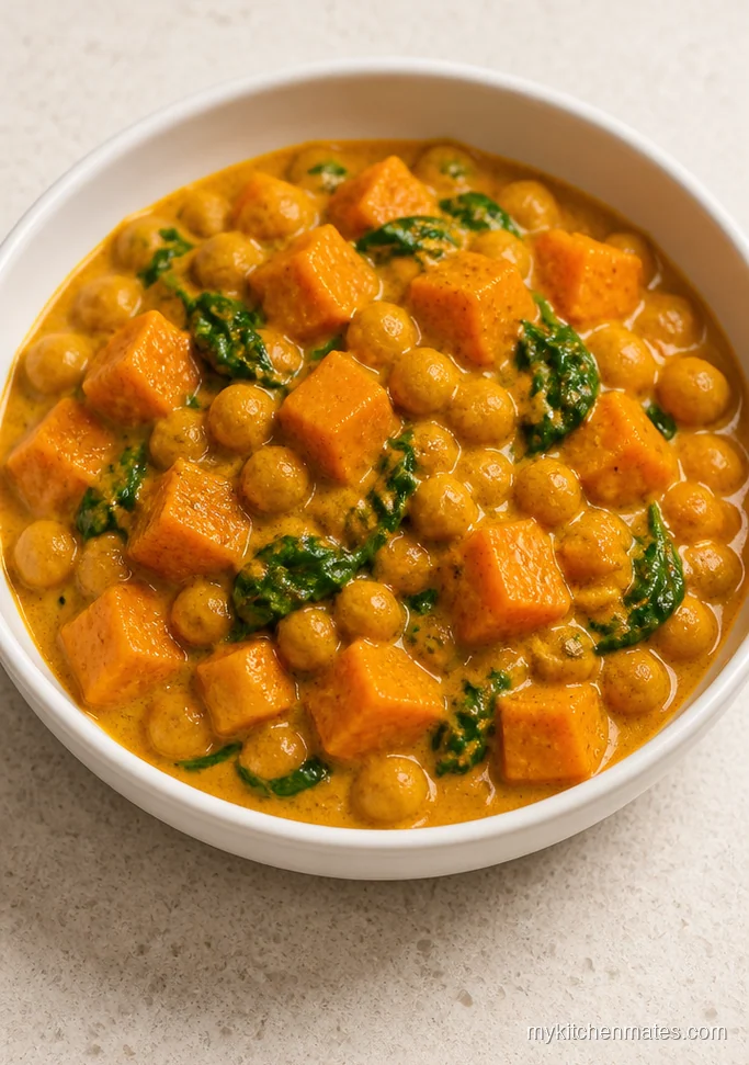 Sweet Potato Chickpea Curry