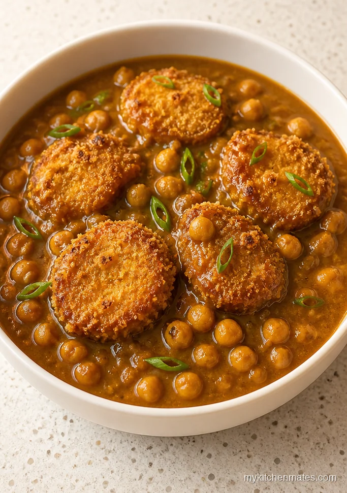 Sweet Potato Chickpea Katsu Curry
