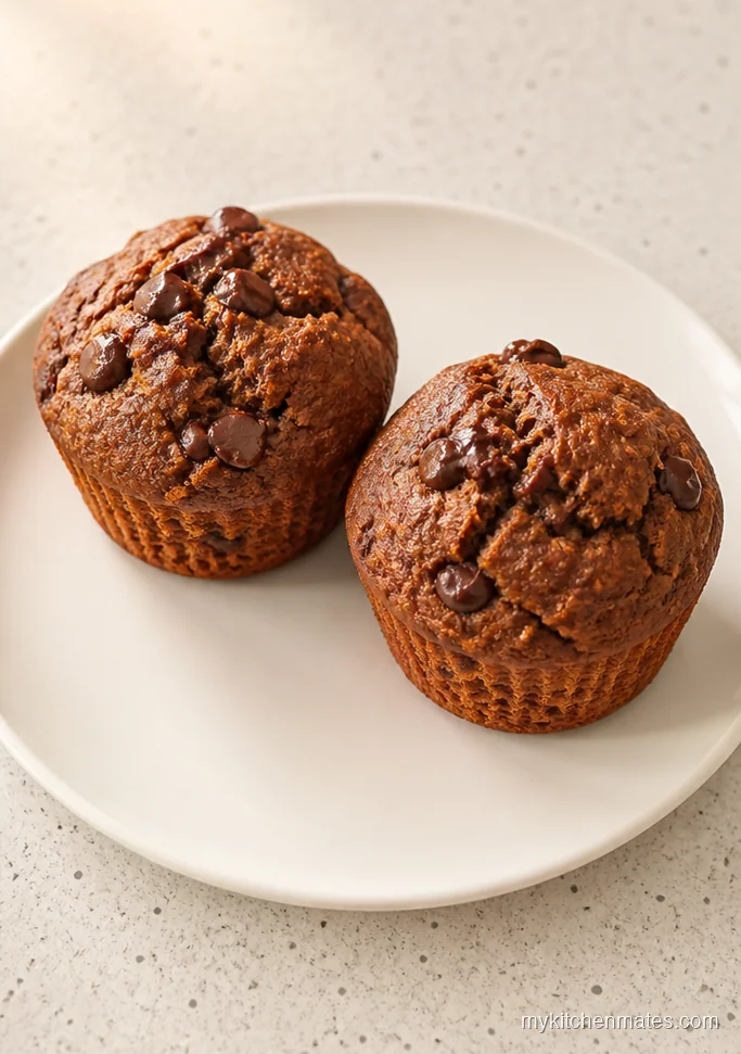 Sweet Potato Chocolate Muffins