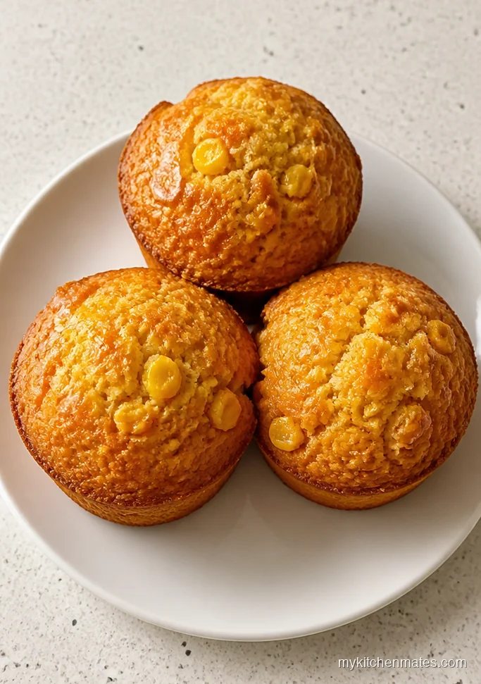 Sweet Potato Cornbread Muffins