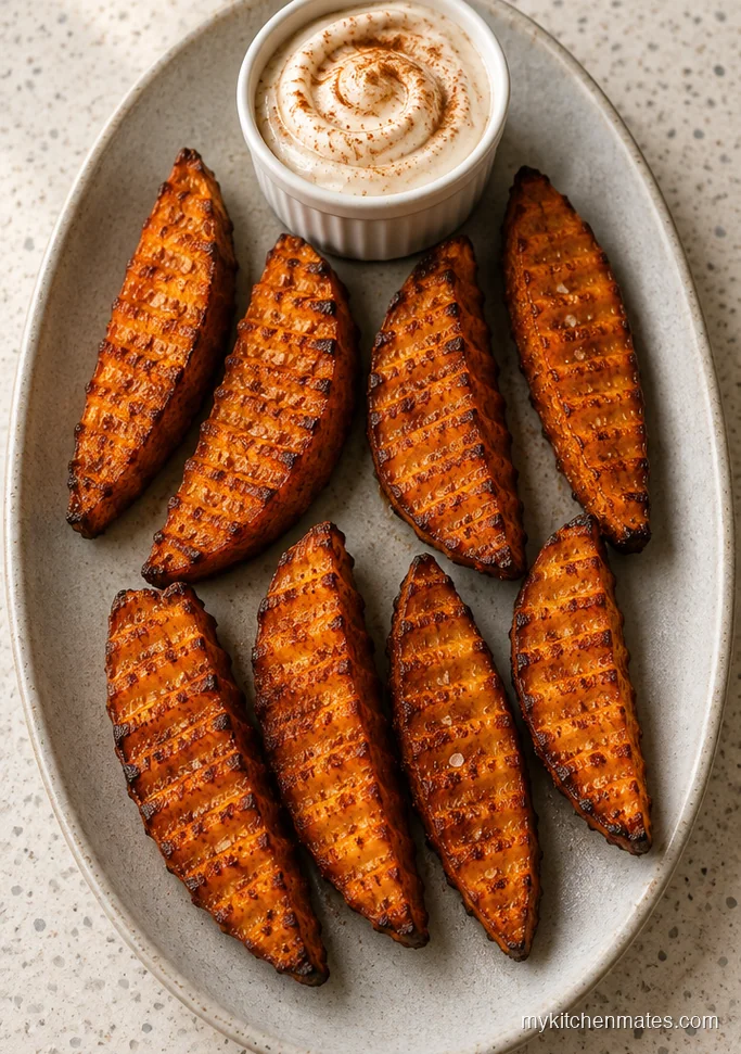 Sweet Potato Crinkle Dippers