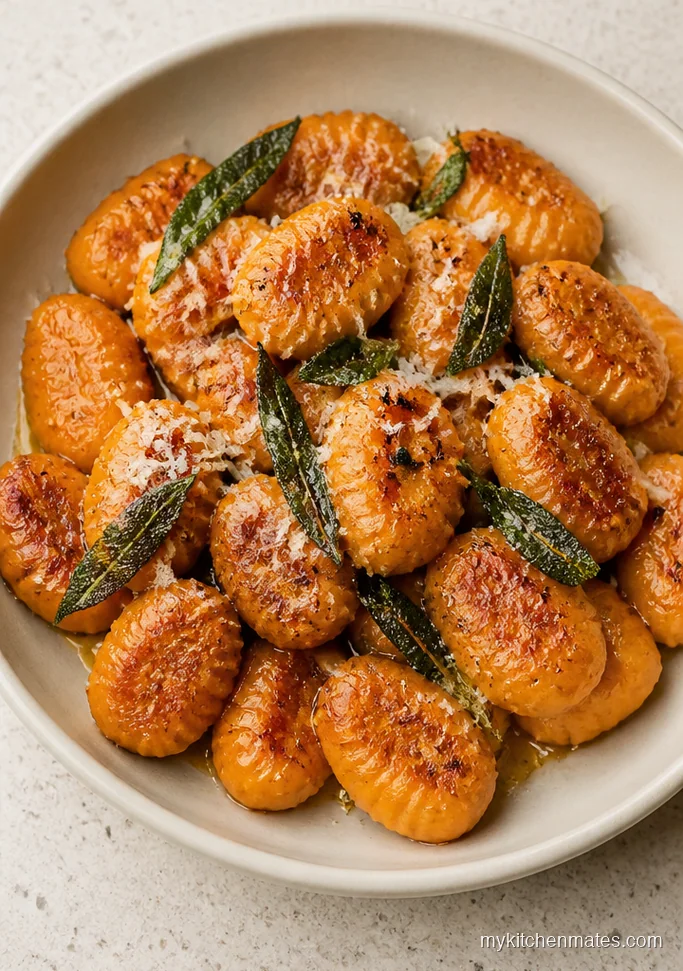 Sweet Potato Gnocchi with Sage Butter