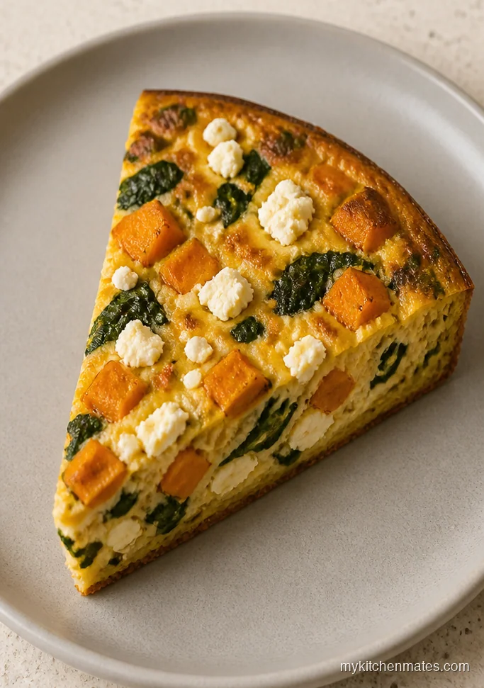Sweet Potato Goat Cheese Frittata for Brunch