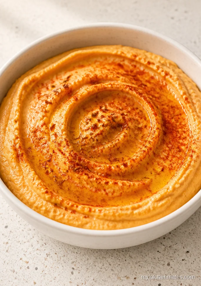 Sweet Potato Hummus with Smoked Paprika