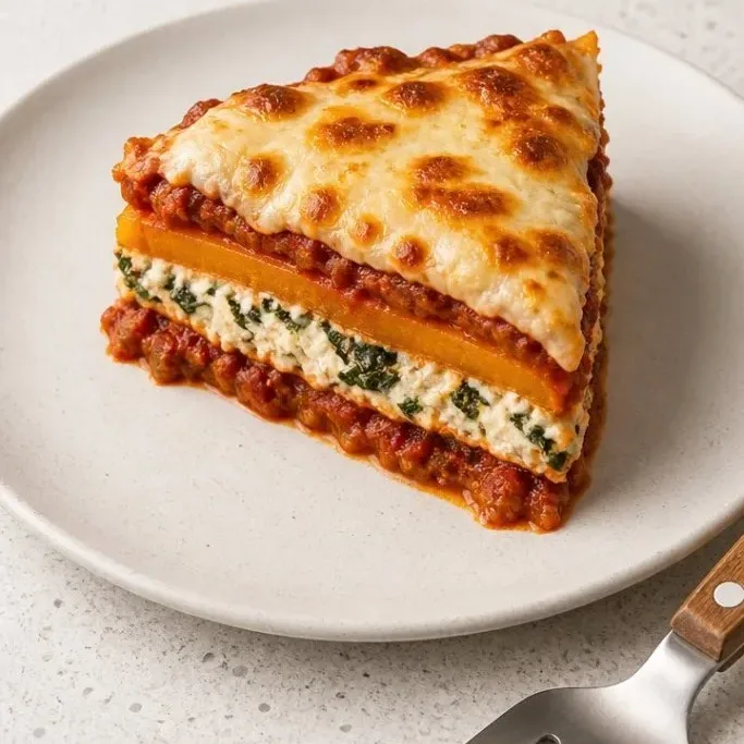 No-Noodle Sweet Potato Lasagna with Ricotta and Spinach Sweet Potato Lasagna