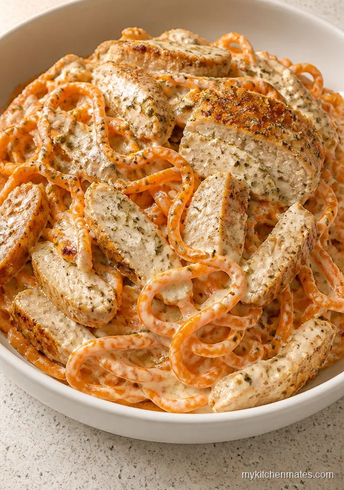 13 Keto Sweet Potato Recipes That Keep Your Carbs in Check Sweet Potato Noodle Alfredo with Chicken