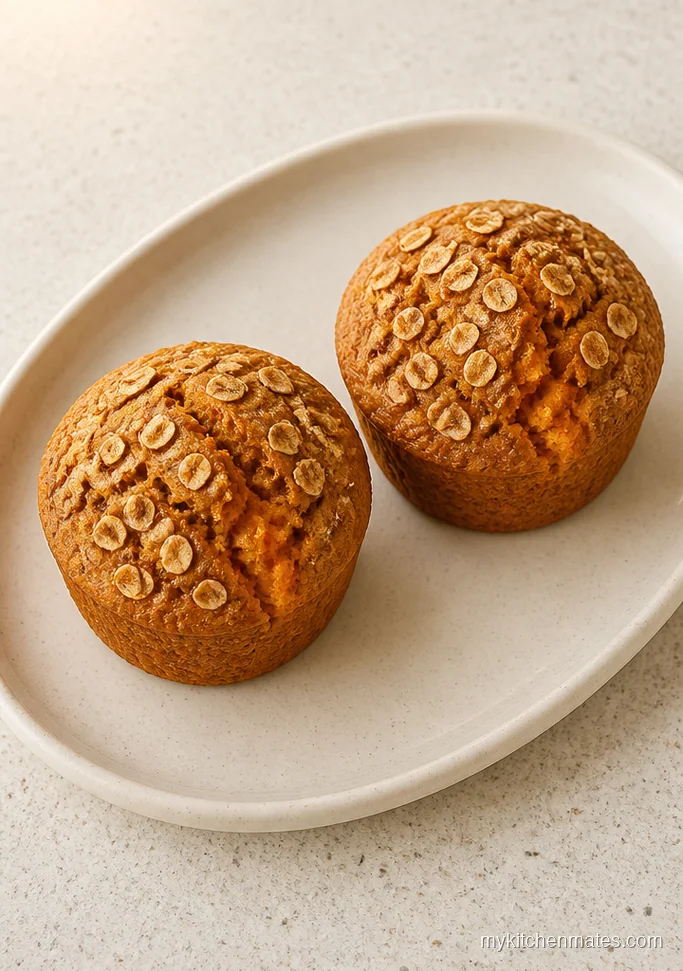 Sweet Potato Oat Muffins
