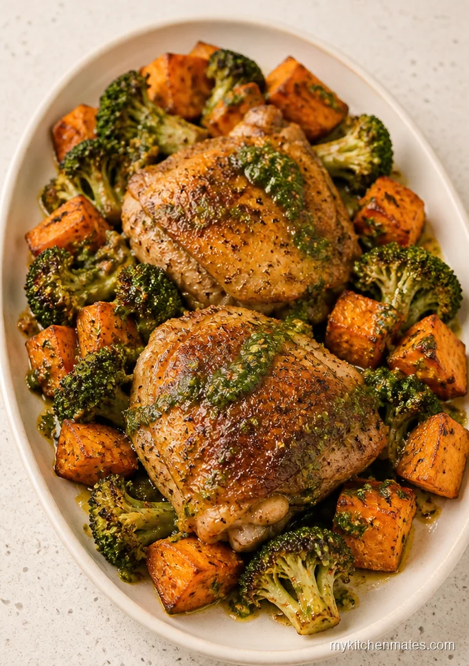 13 Keto Sweet Potato Recipes That Keep Your Carbs in Check Sweet Potato Pesto Chicken Sheet Pan