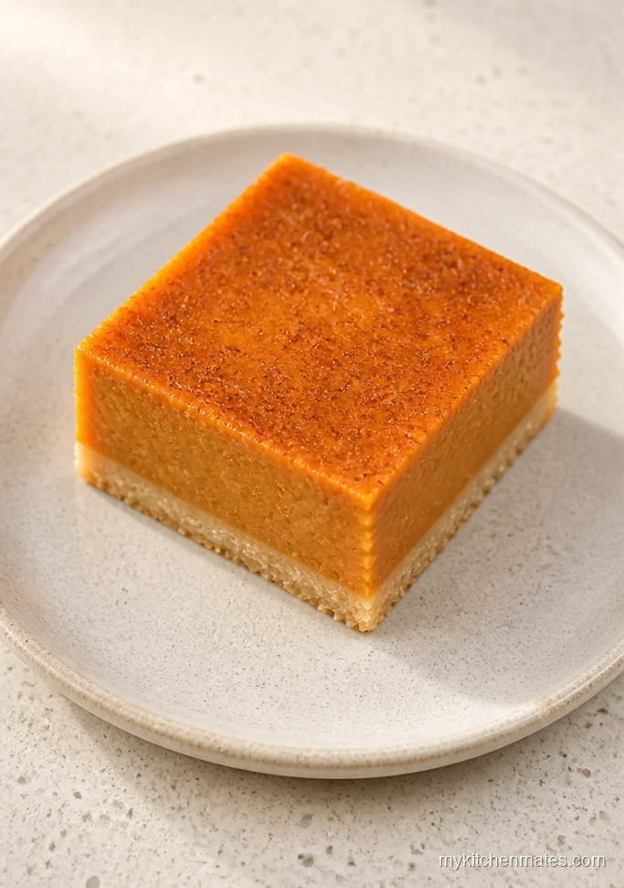 Sweet Potato Pie Bars with Shortbread Crust