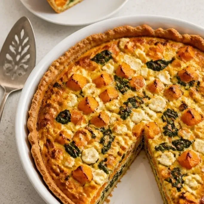 Sweet Potato Quiche