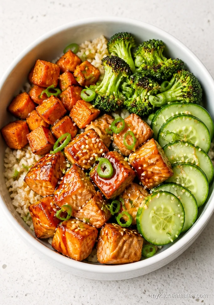 Sweet Potato Salmon Bowl