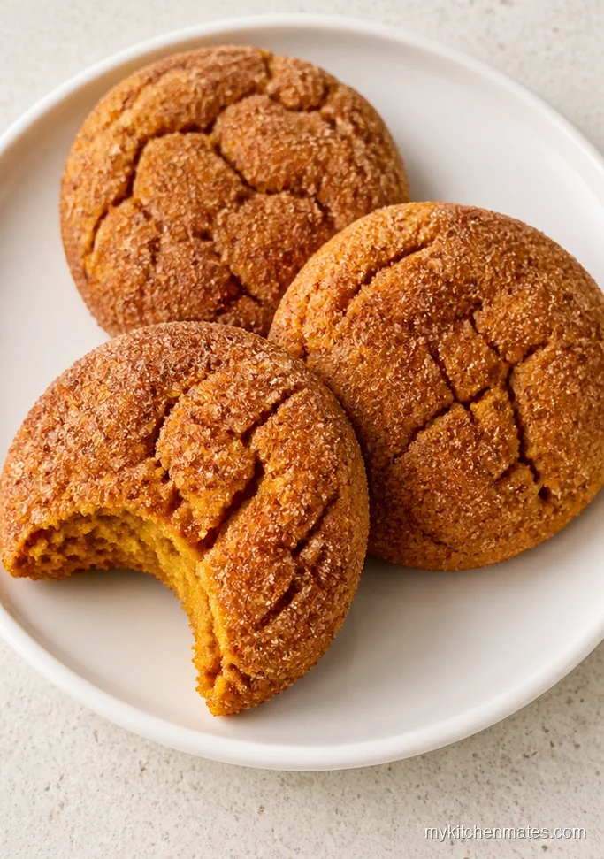 Sweet Potato Snickerdoodle Cookies
