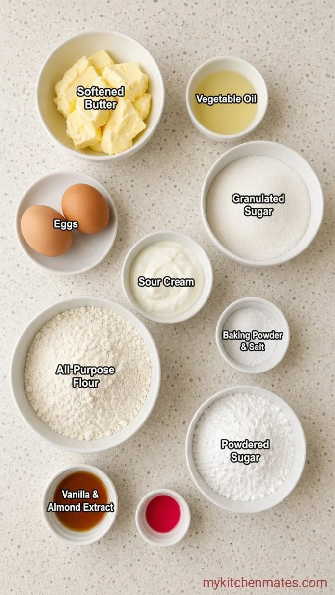 Soft and Thick Swig Sugar Cookies (Just Like the Original) Ingredients