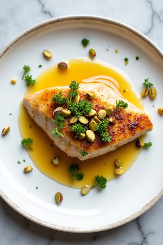swordfish with honey mustard