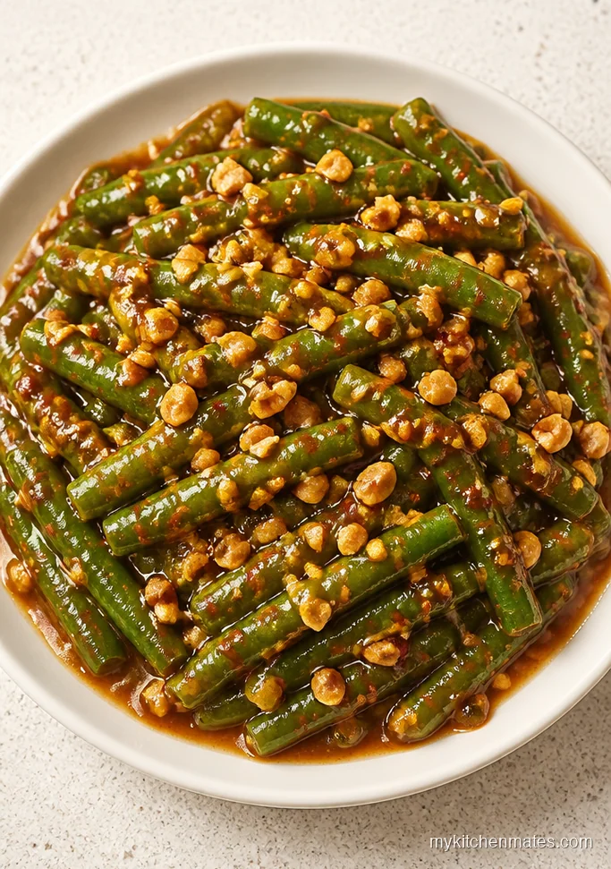 Szechuan Peanut Green Beans