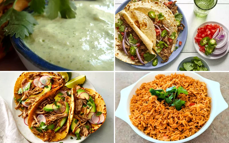 41 Champion Recipes For Your Game Day Taco Station taco bar ideas featured