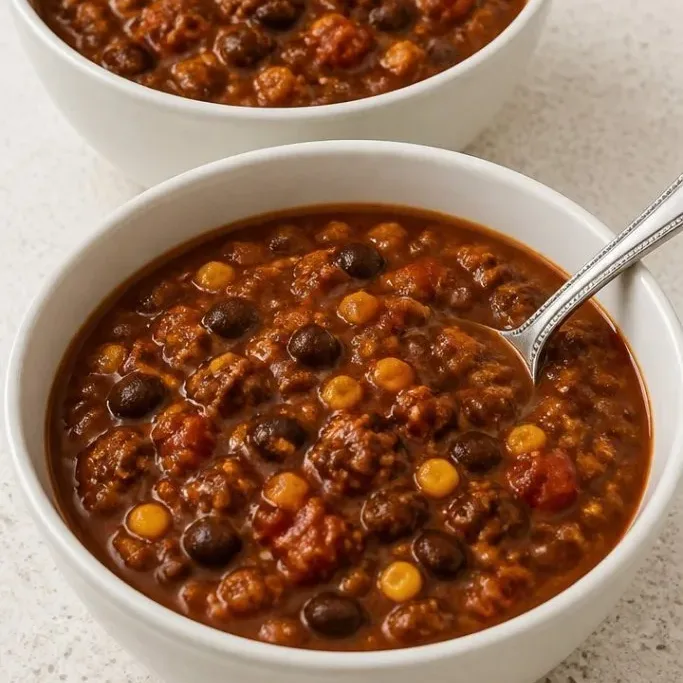 5-Ingredient Taco Chili (Crockpot) Taco Chili Crockpot
