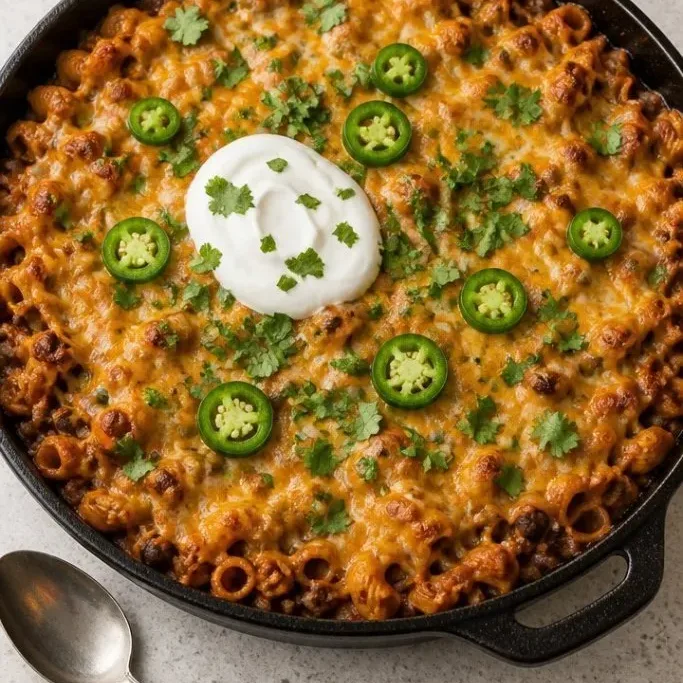 Taco Pasta Casserole