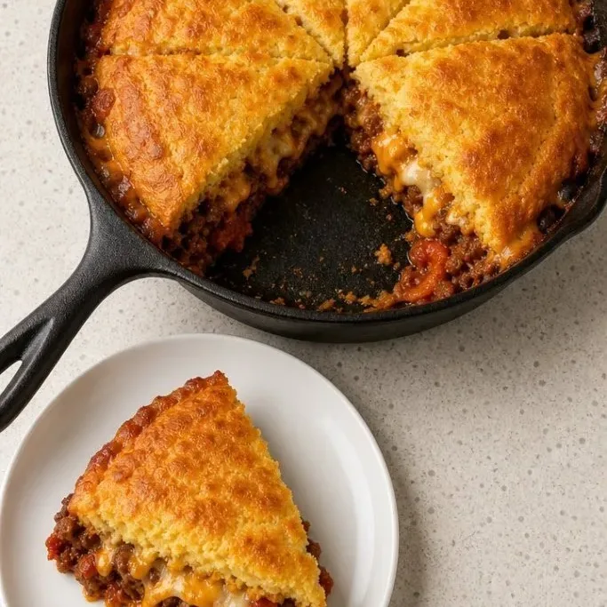 taco pie with jiffy cornbread_featured_k3c