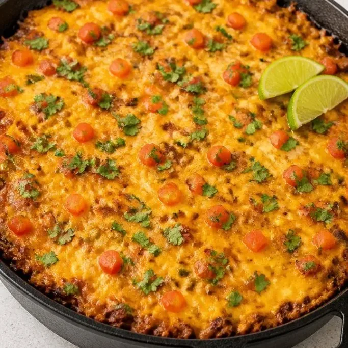 Cheesy Taco Potato Casserole Taco Potatoes Casserole