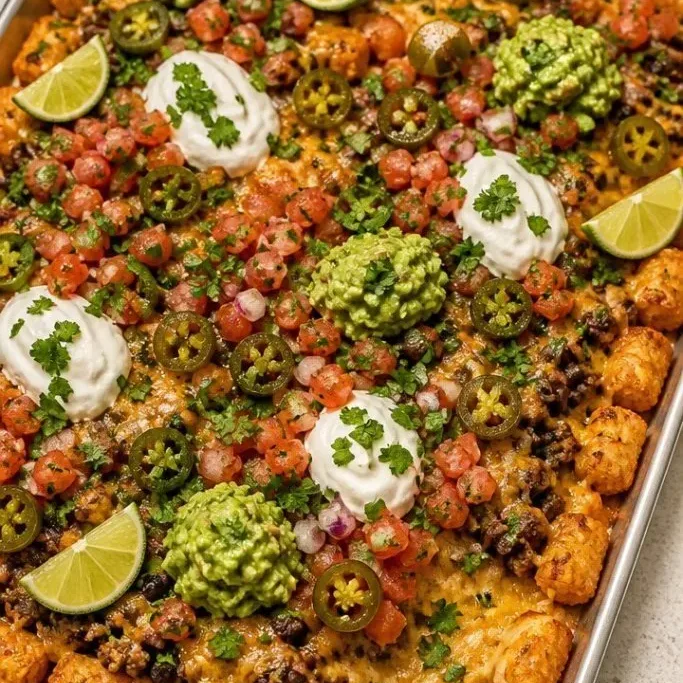 Tater Tot Nachos