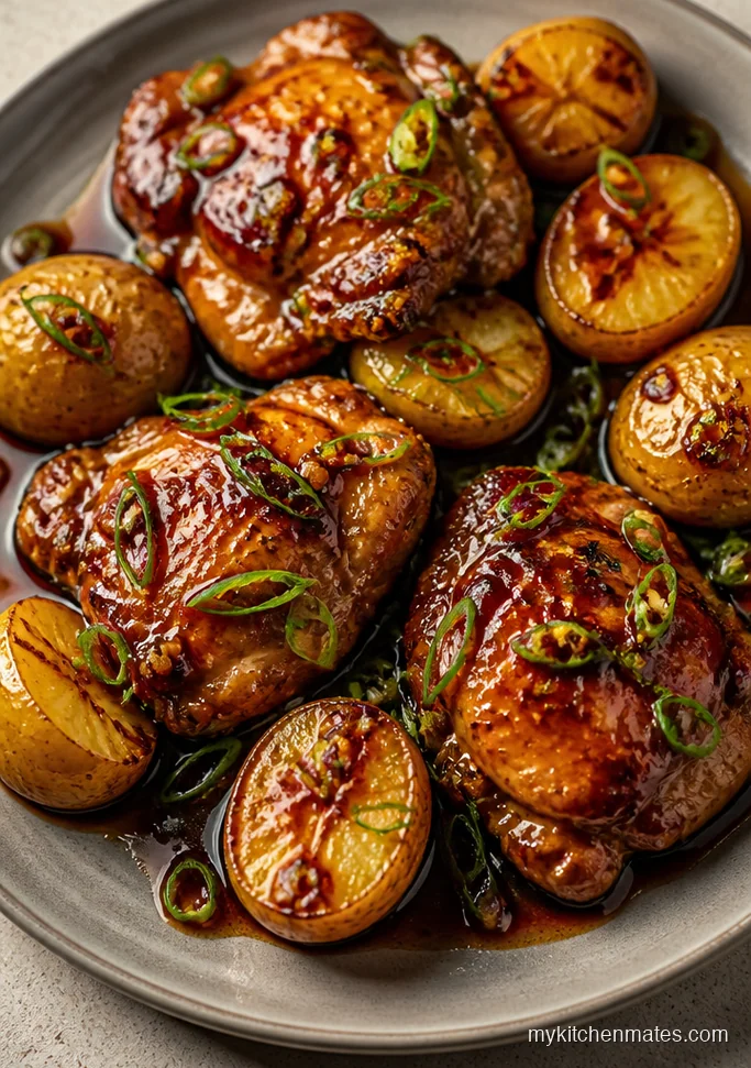 Teriyaki Chicken and Potatoes