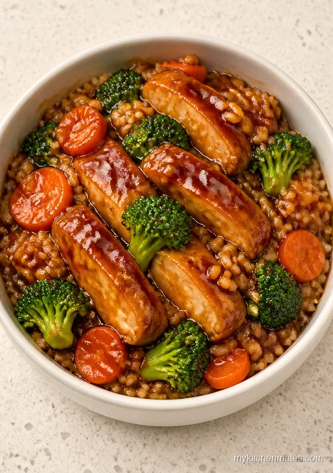 Teriyaki Chicken Rice Bake