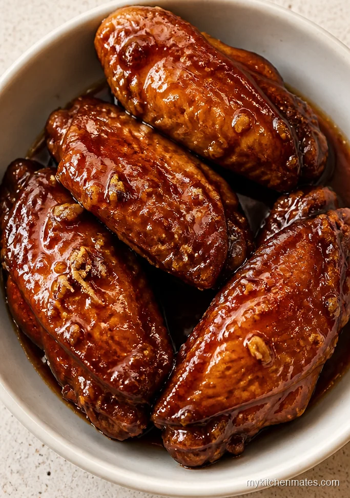 Teriyaki Crockpot Chicken Wings