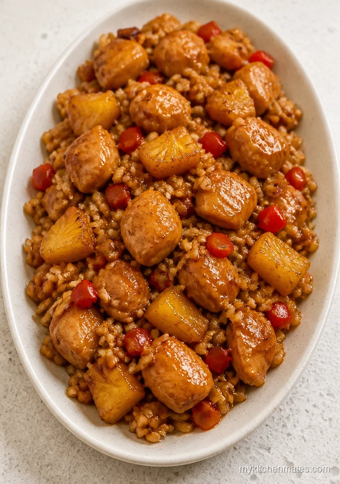 13 Chicken Thigh Casserole Recipes That Make Cozy Dinners Easy Teriyaki Pineapple Chicken Casserole