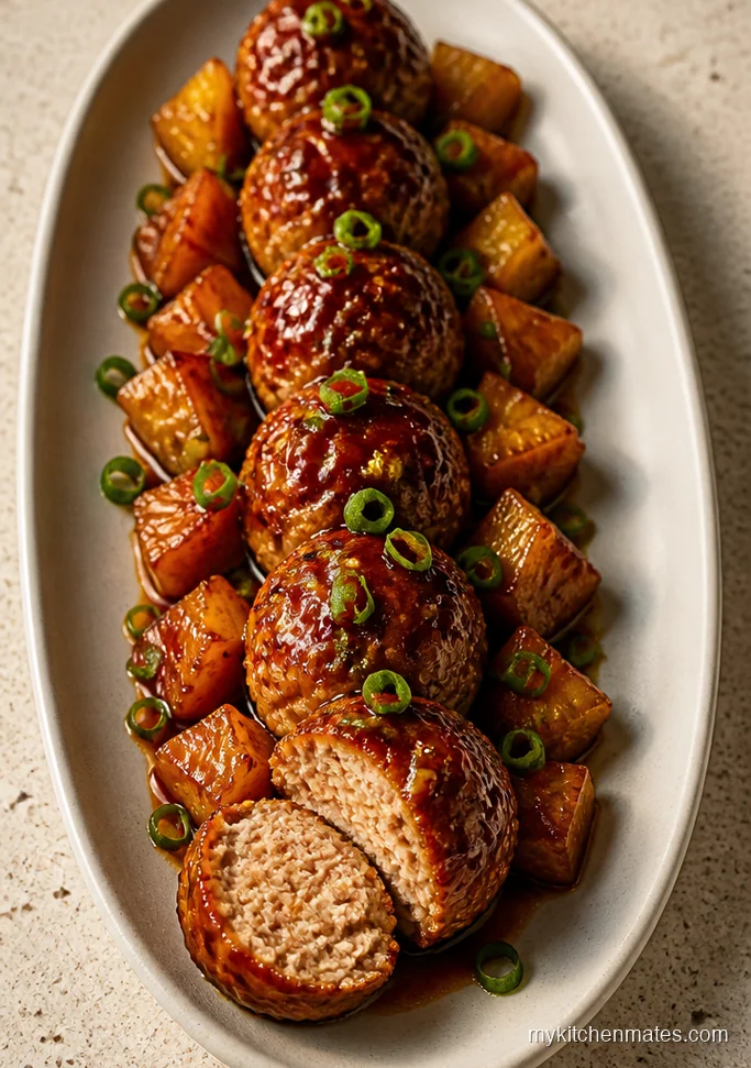 13 Crockpot Meatball Appetizer Recipes for Game Day and Potlucks Teriyaki Pineapple Meatballs