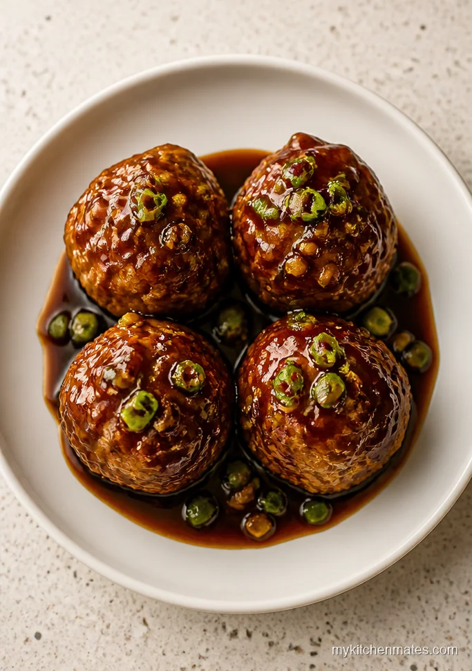 Teriyaki Turkey Meatballs