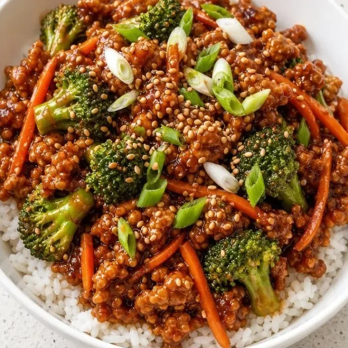 20-Minute Teriyaki Turkey Rice Bowl Teriyaki Turkey Rice Bowl