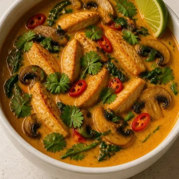 Thai Chicken Curry Soup