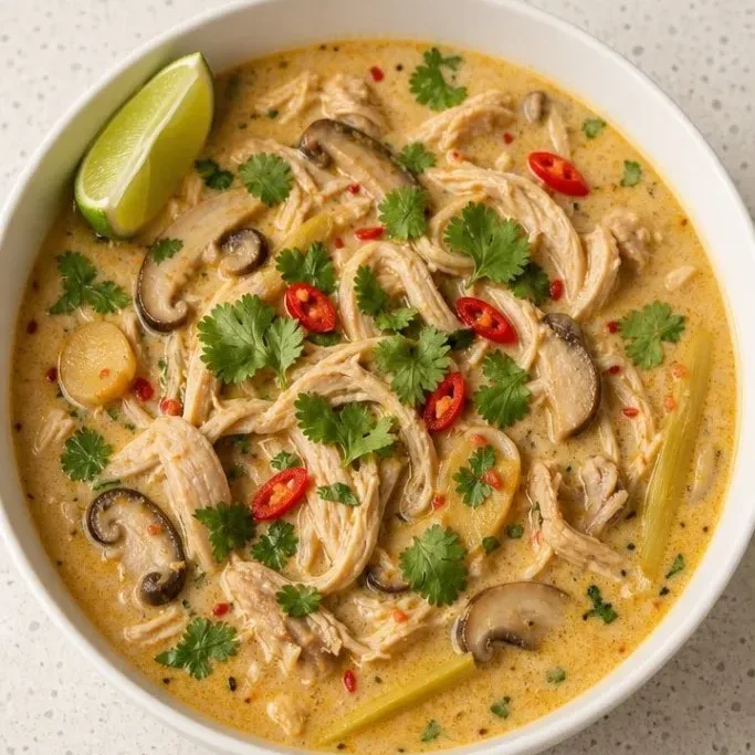 30-Minute Thai Chicken Soup (Tom Kha Gai) Thai Chicken Soup