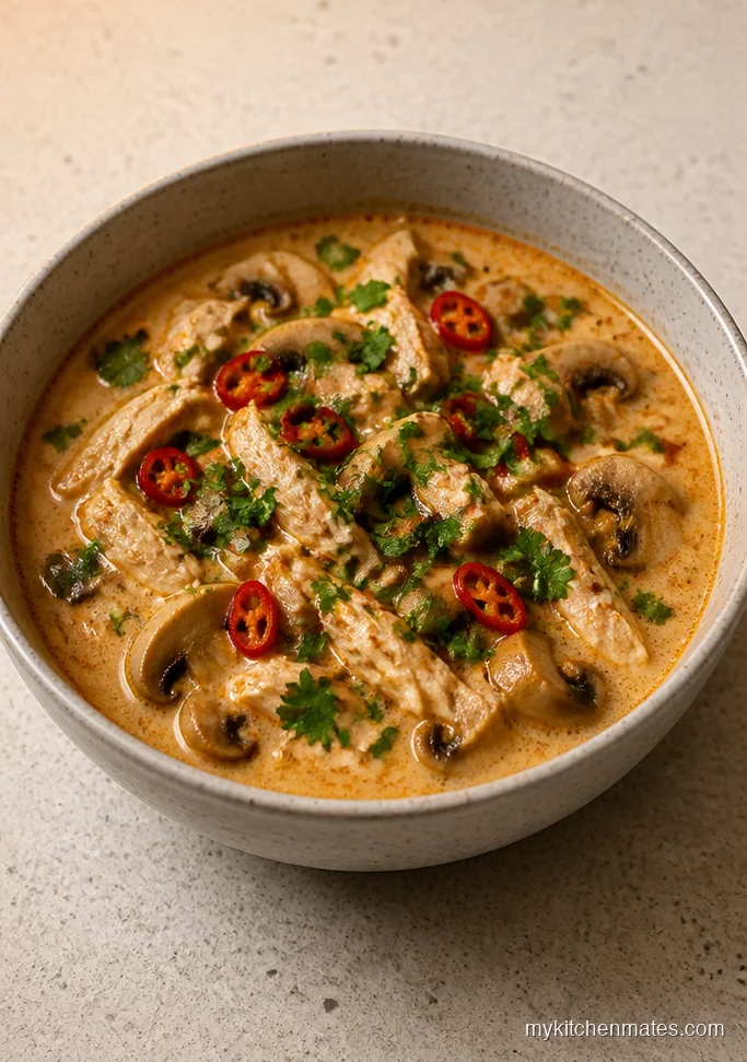 Thai Coconut Chicken Soup