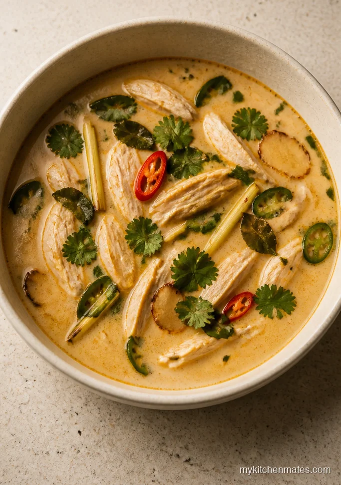 Thai Coconut Chicken Soup