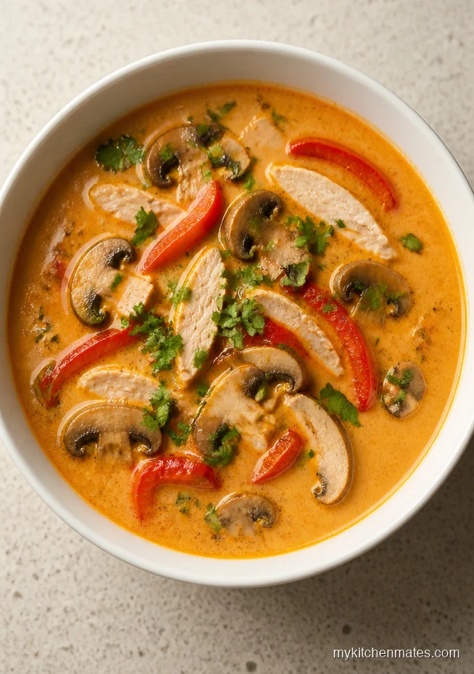 Thai Coconut Chicken Soup