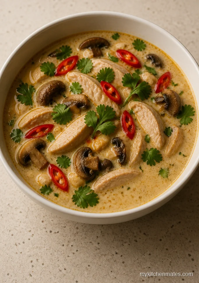 Thai Coconut Chicken Soup