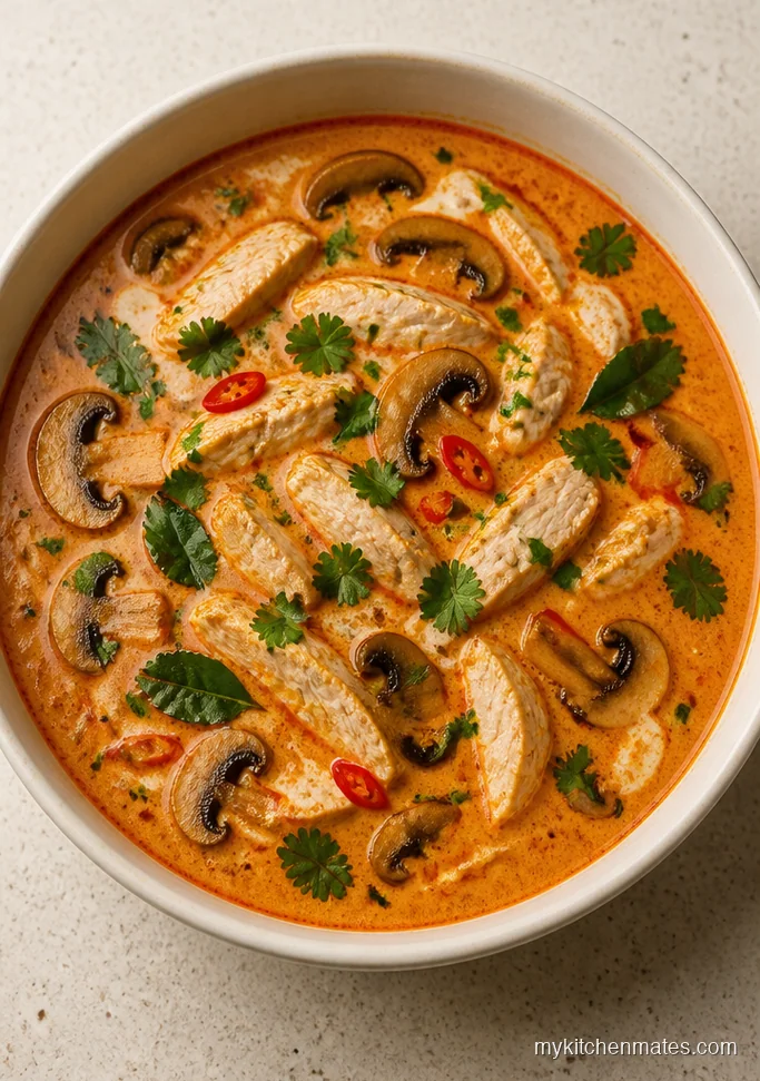 Thai Coconut Chicken Soup