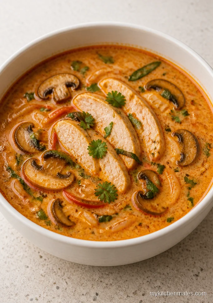 Thai Coconut Chicken Soup