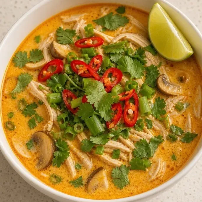 30-Minute Creamy Thai Coconut Chicken Soup Thai Coconut Chicken Soup