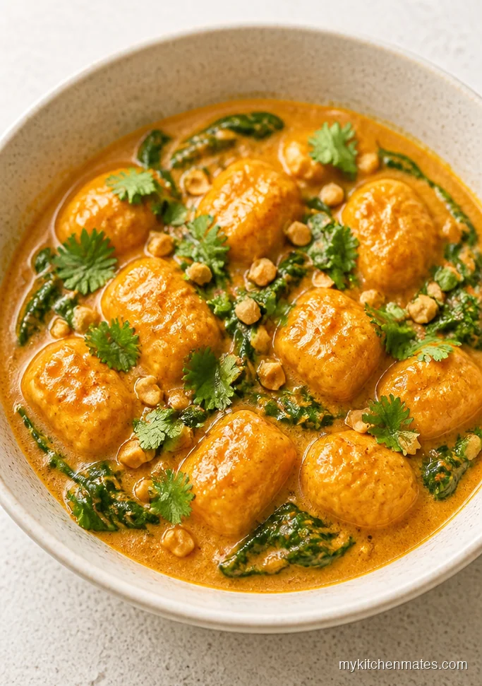 Thai Coconut Curry Butternut Squash Gnocchi