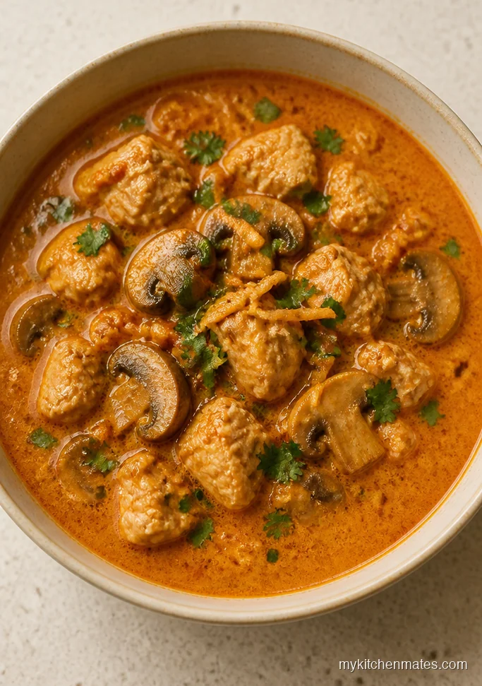 Thai Coconut Curry Chicken Soup