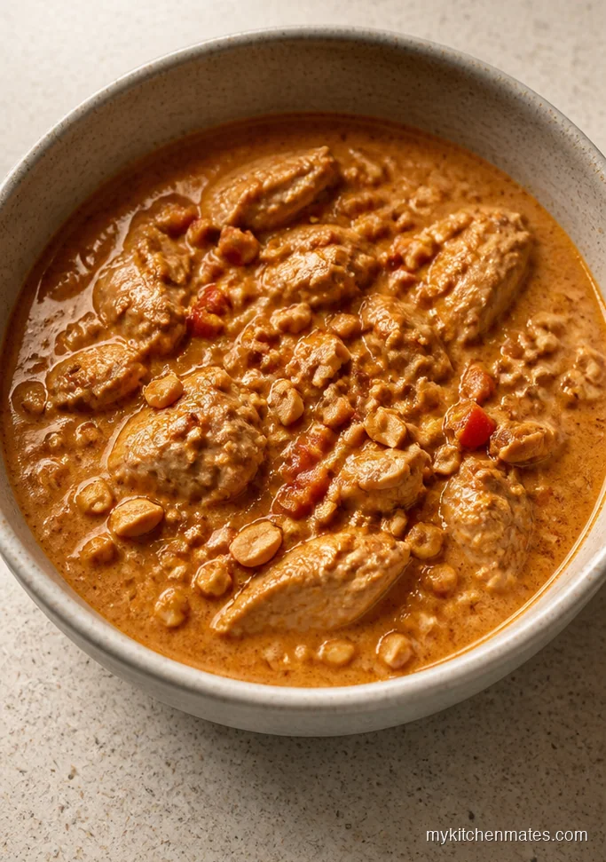 Thai Peanut Chicken Stew