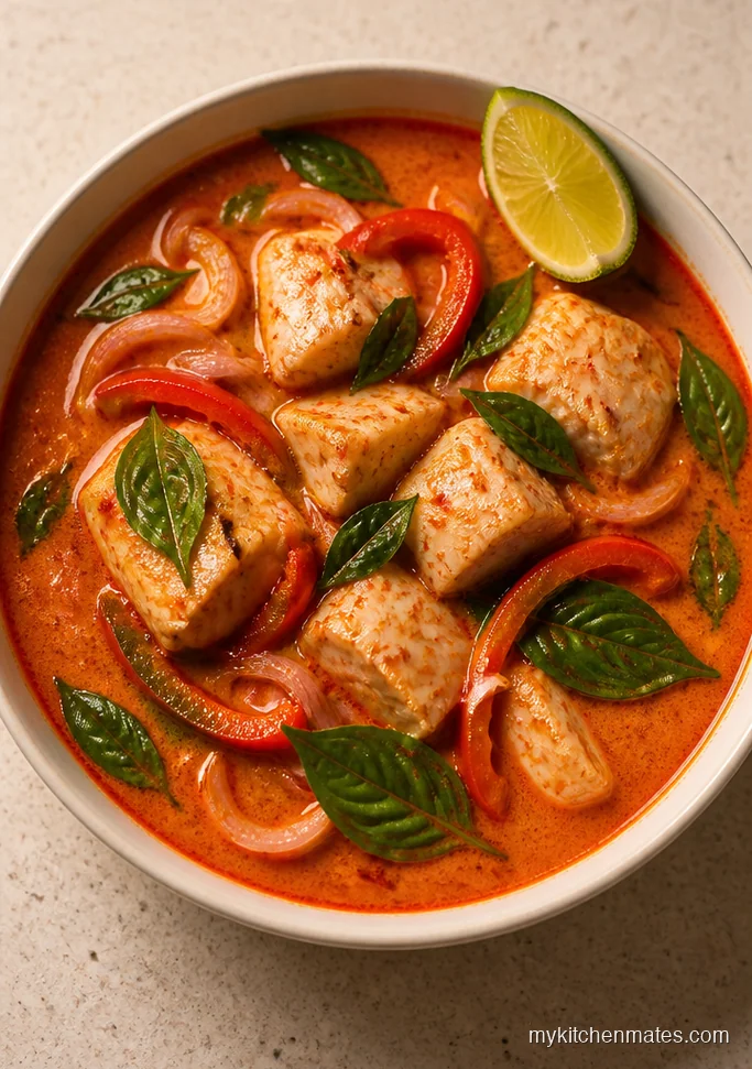 Thai Red Curry Fish Stew