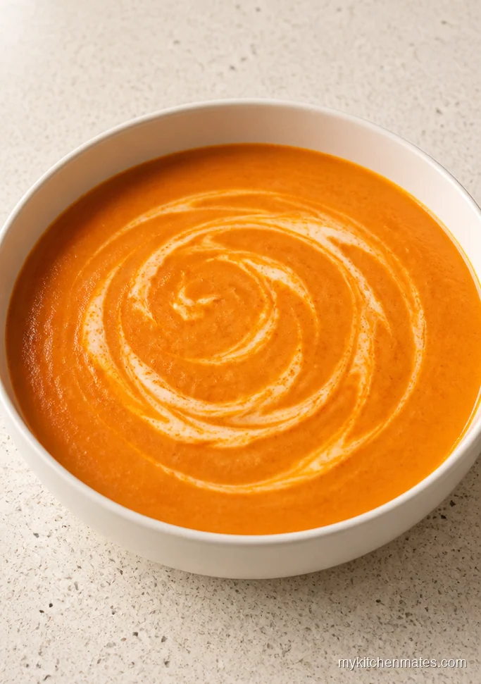 Thai Red Curry Sweet Potato Soup