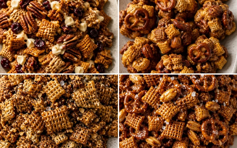12 Thanksgiving Chex Mix Recipes for a Snack Table That Gets Passed Around Twice 12 Thanksgiving Chex Mix Recipes for a Snack Table That Gets Passed Around Twice
